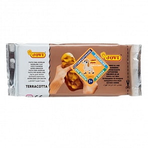 Паста для моделирования отвердевающая, терракотовая 250 грамм (Jovi, 84)