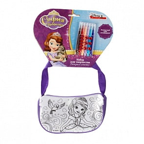 Набор для творчества – сумочка для росписи София Дисней (Multiart, ST-027-SFsim)