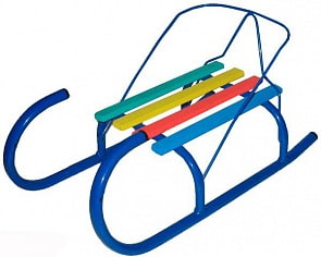 Санки кукольные - Лева-1, синие (Усть-Люга, 88771)