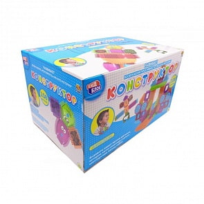 Конструктор Кид Блок со щетинками, 108 деталей (ABtoys, PT-00891)