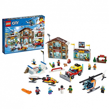 Конструктор Lego Город - Горнолыжный курорт 