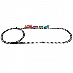 Железная дорога Весёлый поезд длина пути 185 см (Играем вместе, 2007B044-R) - миниатюра