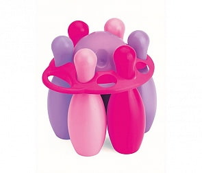 Боулинг для девочек, розово-фиолетовый (Dolu, 2573)