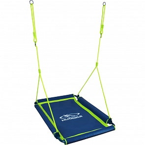 Качели-гнездо Square размер сиденья 110 х 70 см, лаймовые (Hudora, 72166)