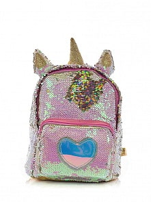 Рюкзак с пайетками - Единорог Bright Dreams, золотой с перламутром (Михи Михи, MM07581)