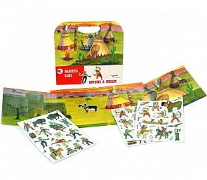 Детская настольная магнитная игра – Индейцы (Egmont Toys, 630663k)