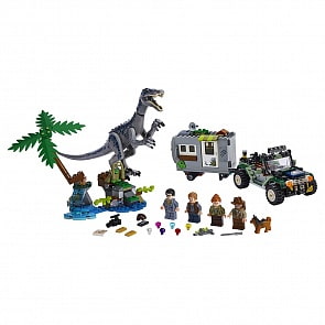 Конструктор Lego Jurassic World - Поединок с бариониксом: охота за сокровищами (Lego, 75935)