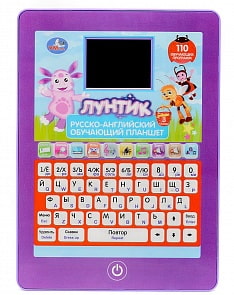 Обучающий Планшет Лунтик с цветным экраном (Умка, 82012-6r)    