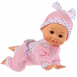 Интерактивный пупс – Настенька, 30 см, ползает (Карапуз, 82604-DL)