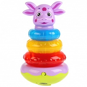 Развивающая пирамидка - Лунтик, свет и звук (Умка, SM350467-R)