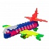 Разноцветный конструктор для создания 3D-моделей – Неон  - миниатюра №3