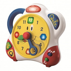 Яркие развивающие часики на двух языках (Happy Kid, 3898T)