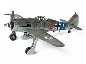 Коллекционная модель - Истребитель FW 190A8 JG 54, Германия 1944 год, 1:72 (Unimax,  85077_md)