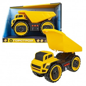 Фрикционный самосвал - Горстрой, 20 см, свет и звук (1toy, Т16942)