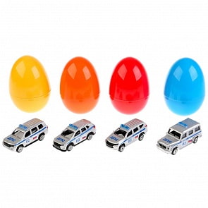  Джипы – Полиция, 7,5 см в яйце (Технопарк, SB-17-68-CDU)