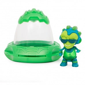 Фигурка из серии Exogini - Бэд Макс, с летающей тарелкой (Giochi Preziosi, EXG02200/RU)