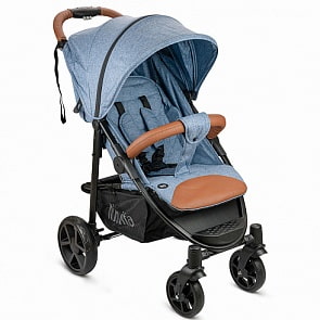 Прогулочная коляска Nuovita Corso, Denim, Nero / Джинсовая, Черный (Nuovita, M2618_735)