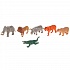 Трек-крокодил с машинками и животными, разные цвета   - миниатюра №1