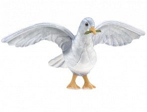 Мягкая игрушка - Голубь, 33 см (Folkmanis, 3093)