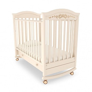 Кровать детская Гандылян К-2002-29 Даниэль Люкс, слоновая кость (Gandylyan, GAN-К-2002-29_слоновая кость)