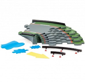 Набор деталей дорожного полотна с поворотами в 30 градусов (Siku, 6852k)