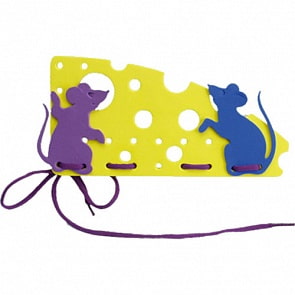 Конструктор мягкий: Мышата Шнуровка (Фантазёр, 103010)