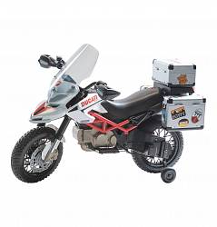 Детский электромотоцикл Ducati Hypercross (Peg-Perego, MC0021) - миниатюра