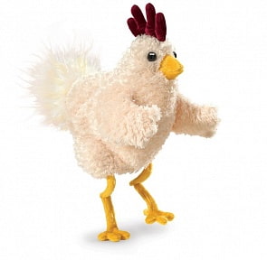 Мягкая игрушка на руку - Курица, 30 см. (Folkmanis, 3030)