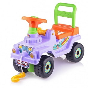 Джип 4х4 - №4, сиреневый (Полесье, 71835)