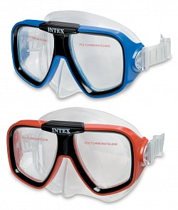 Детская маска для плавания - Reef Rider, 2 цвета (Intex, 55974sim)