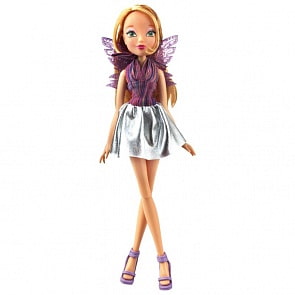 Кукла из серии Winx Club Рок-н-ролл – Флора, 28 см. (Winx, IW01591802)