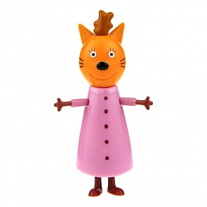 Фигурка героини мультфильма Три кота – Мама, 8 см, подвижные ножки и ручки (1Toy, Т17177)