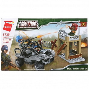 Конструктор военный, с фигурками и аксессуарами, 167 деталей (Enlighten Brick, BRICK1725 (С)