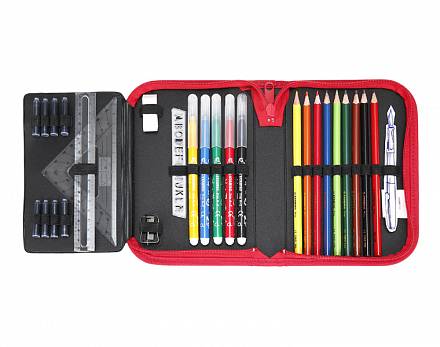 Детский пенал Cars с наполнением 