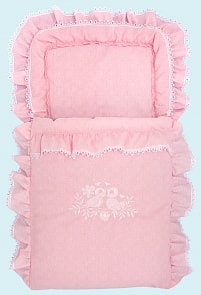 Конверт на выписку х/б, розовый (Золотой Гусь, 11036-z)