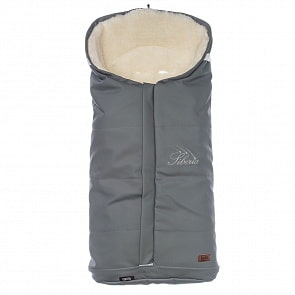 Конверт зимний меховой Nuovita Siberia Lux Bianco, grigio/серый (Nuovita, SIBLB_2410)