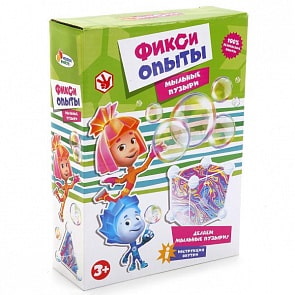 Опыты для детей: Мыльные Пузыри из серии Фиксики (Играем Вместе, TXH-122-Rsim)