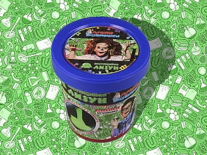 Компактный набор для экспериментов - Светящийся лизун, цвета Лайм (Научные технологии, Х034нт)