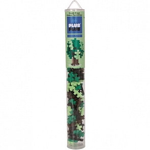 Разноцветный конструктор для создания 3D моделей, камуфляж (Plus Plus, 4027)