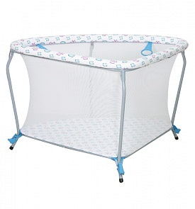 Манеж - Фея угловой, экстра, цвет голубой (Фея, 0001028-1)