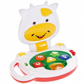 Обучающая коровка, 15 потешек, свет и звук (Умка, B1449785-R3)