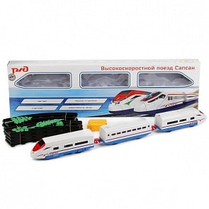 Железная дорога – Сапсан РЖД, свет, длина пути 189 см. (Играем Вместе, B1582231-Rsim)