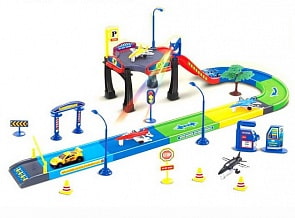 Парковка – Авто Сити, 40 предметов, в пакете (ABtoys, PT-00671)