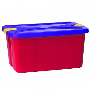 Ящик для игрушек – Секрет, малиновый (Idea, М 2597_ малиновый)