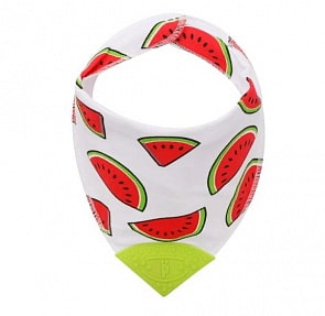 Нагрудник с прорезывателем - Арбузики (Жирафики, 939565)