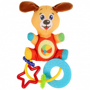 Развивающая мягкая игрушка с погремушками (Умка, RPT-D2)