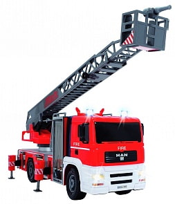 Пожарная машина Dickie Toys на пульте управления, свет + звук (Dickie, 3719000) Пожарная машина Dickie Toys на пульте управления, свет + звук (Dickie, 3719000)