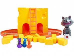 Игра настольная Игродром - Кошки-Мышки (1Toy, Т13555)