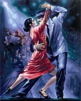 Танго в ночи, 40х50 см (Schipper, 9130434)