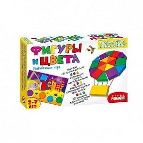 Головоломка из серии Талантливое поколение - Фигуры и цвета (Дрофа-Медиа, 3824)